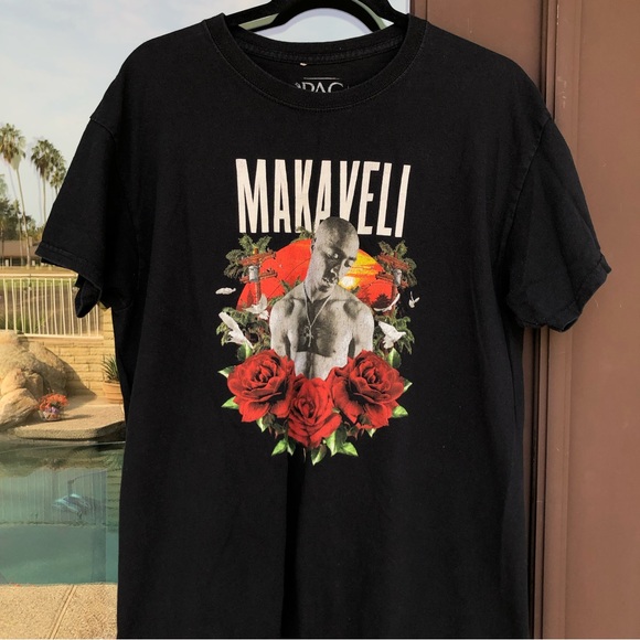 2PAC Tupac MAKAVELI Graphic Tee L - Picture 2 of 8